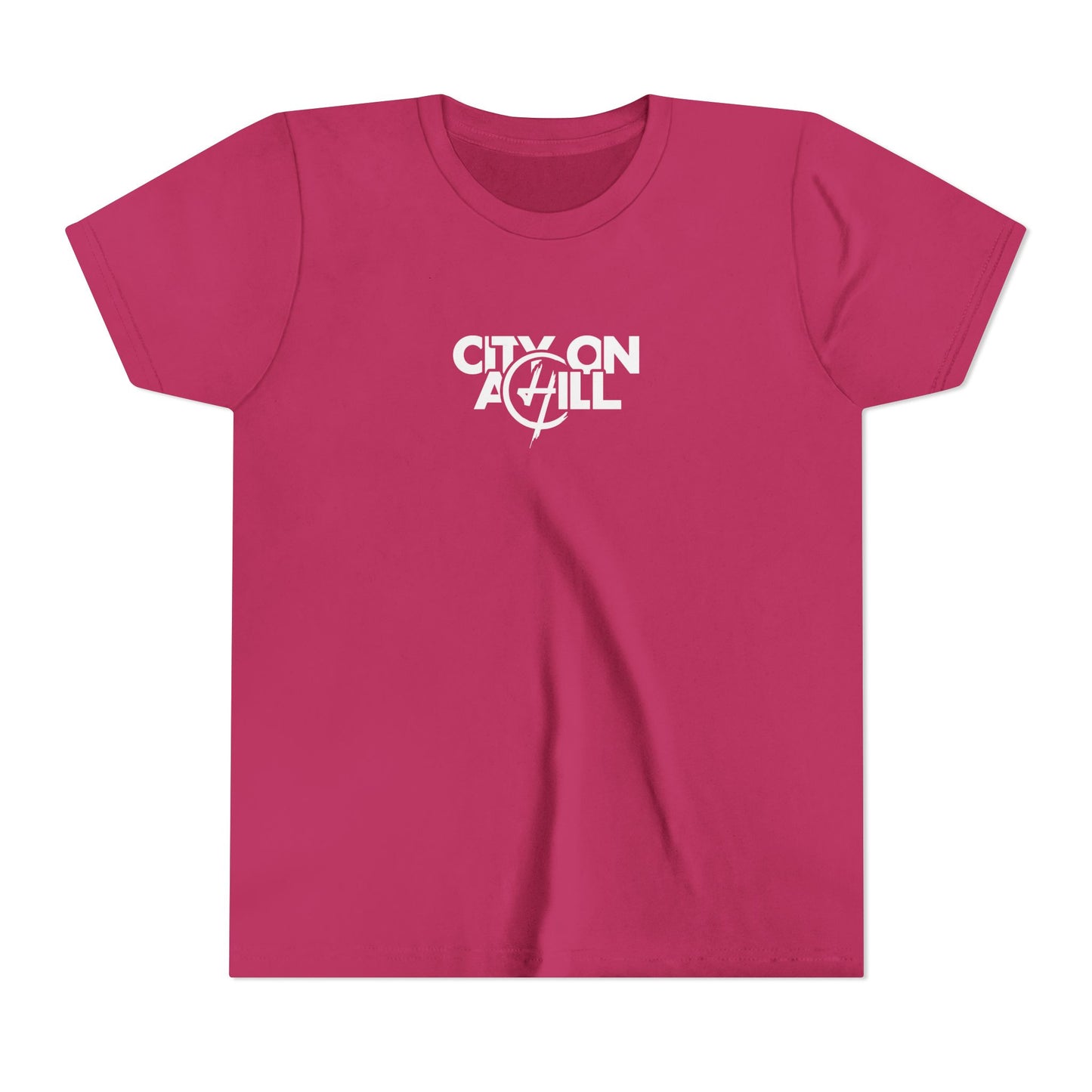 YOUTH - Premium Cotton Short Sleeve T-Shirt - City on a Hill