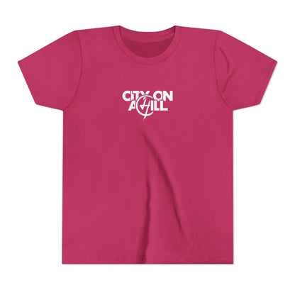 YOUTH - Premium Cotton Short Sleeve T-Shirt - City on a Hill