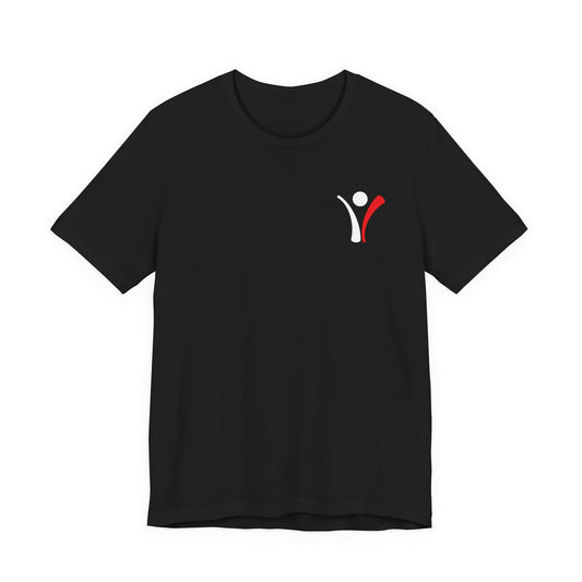 Adult - Premium T-shirt - Living with Purpose Red Man