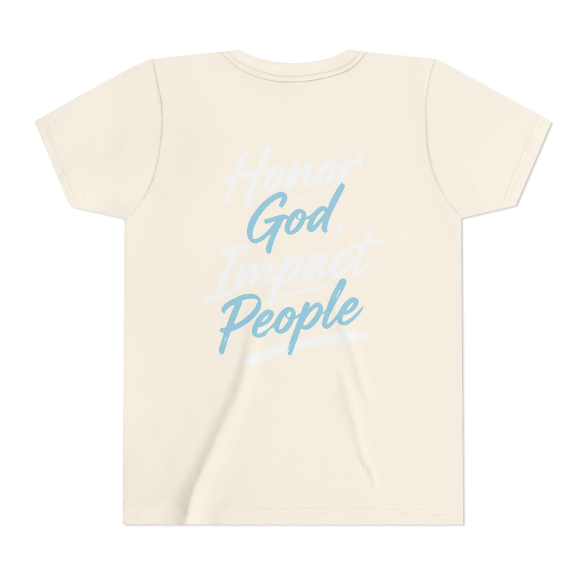 Youth - Premium T-shirt "Honor God, Impact People"  - FAC Aurora
