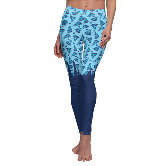 Frozen Pizza Drip Leggings
