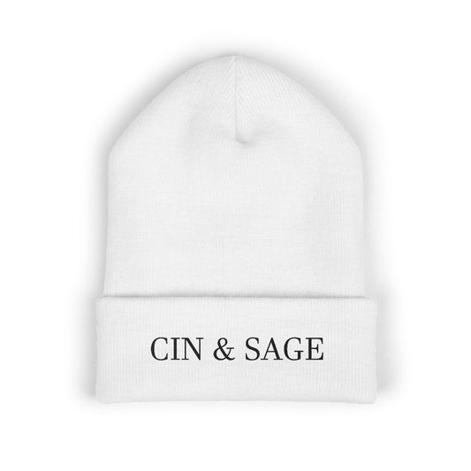 Embroidered Beanie - Cin & Sage