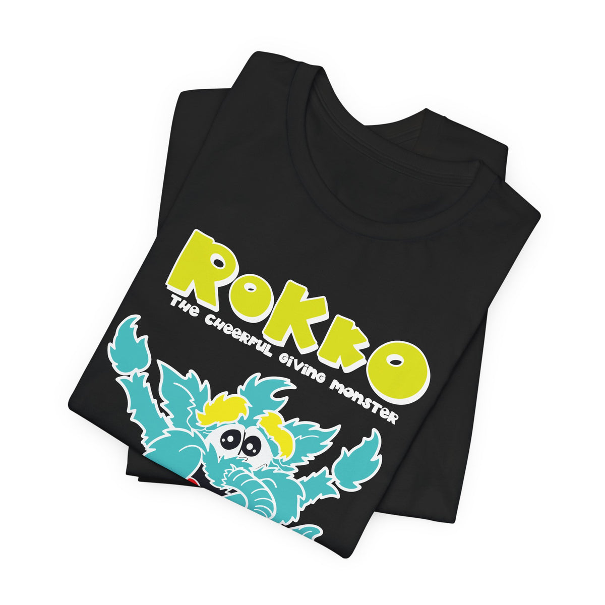 Adult - ROKKO Cartoon Monster Premium T-shirt - ROK Global