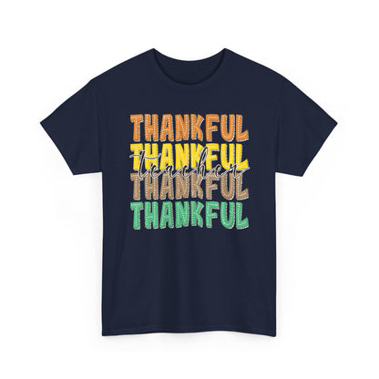 Thankful Teacher Shirt | Fall Teacher T-Shirt | Gildan Teacher Tee | Thanksgiving Teacher Outfit | Teacher Appreciation Gift