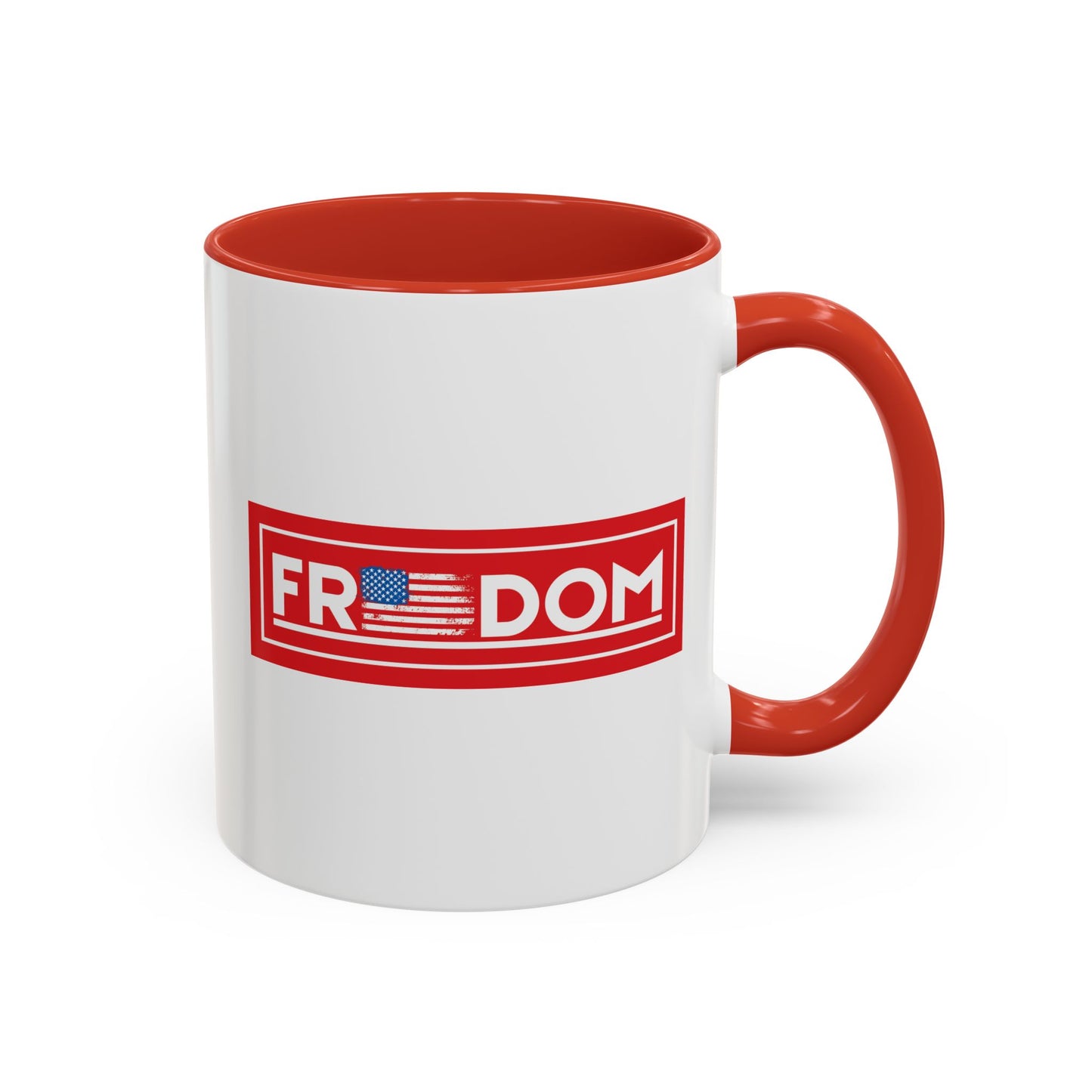 Freedom Flag Accent Coffee Mug  - Freedom Summit