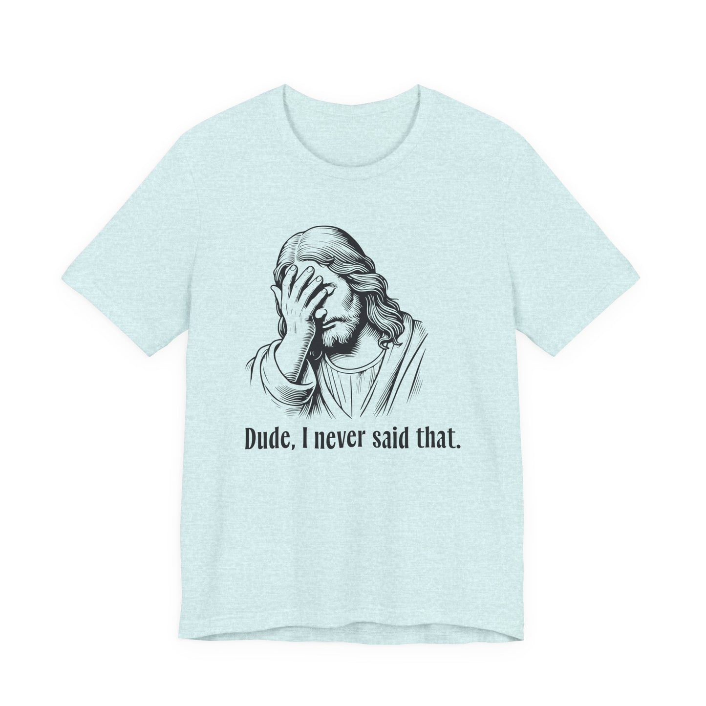 Premium Cotton T-Shirt - Man Up God's Way