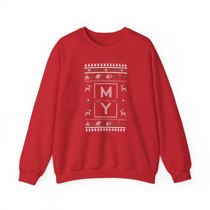 ADULT - Christmas Crewneck Sweatshirt - MS Section 6 Youth