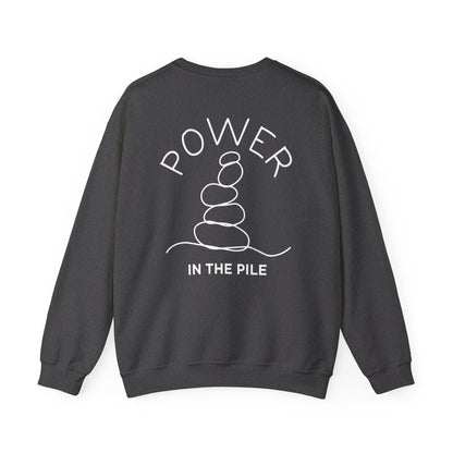 ADULT - Basic Sweatshirt - Power in the Piles - BBA