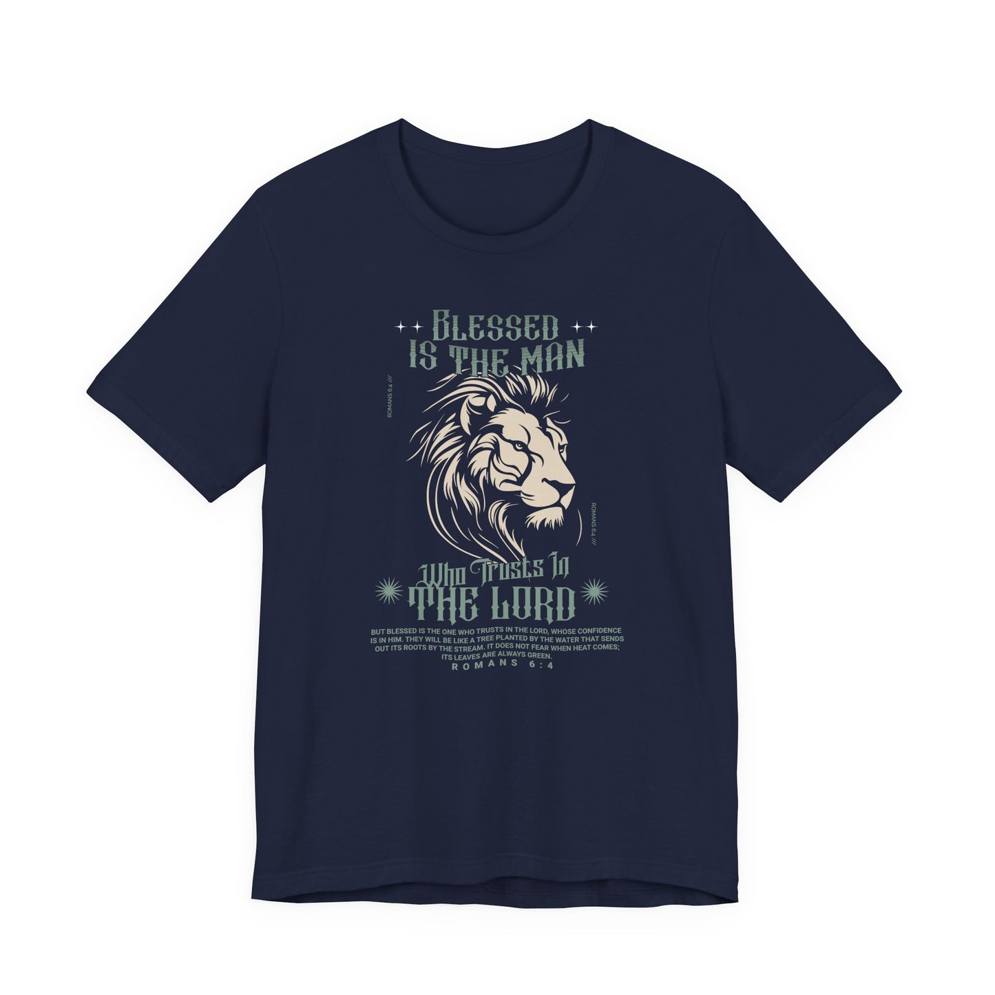 Premium Cotton T-Shirt - Man Up God's Way