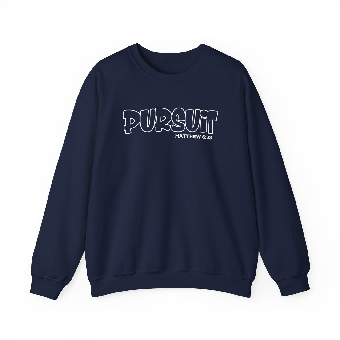 ADULT - Basic Crewneck Pullover Sweatshirt - PURSUIT