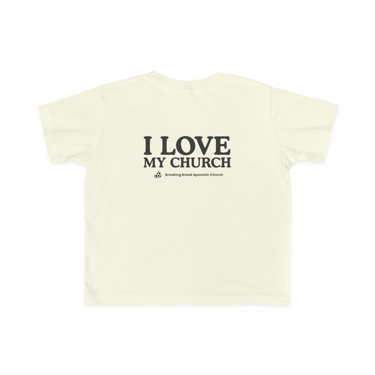 Toddlers - Basic tee - I Love My Church - BBA
