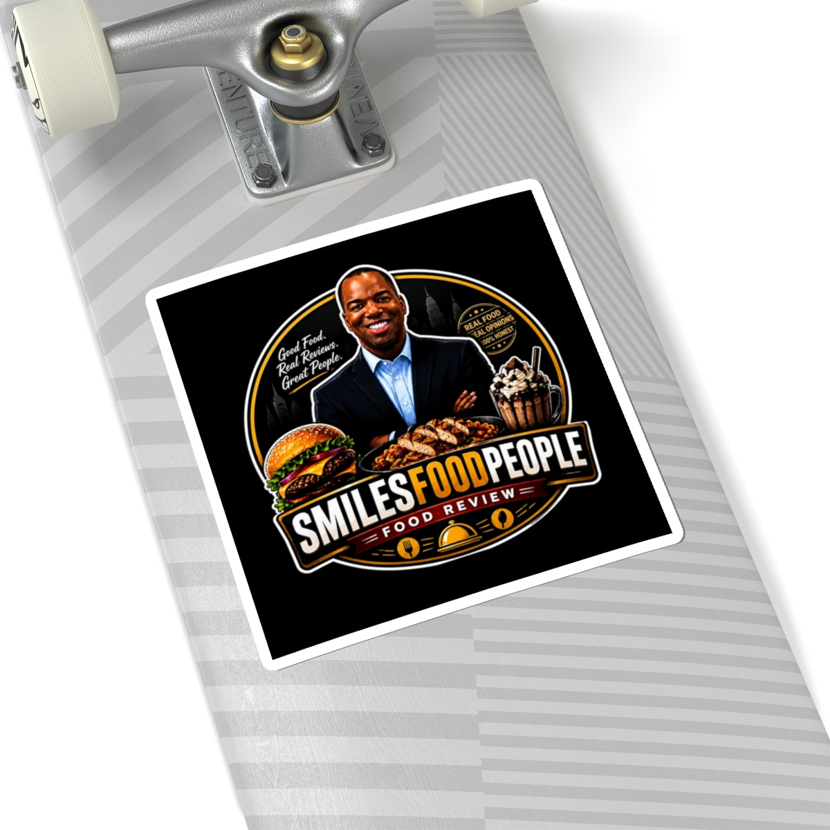 Sticker - Smiles Food People