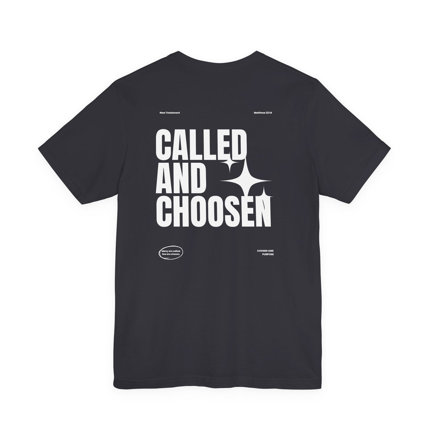 ADULT - Premium tee -  Called & Chosen - BBA