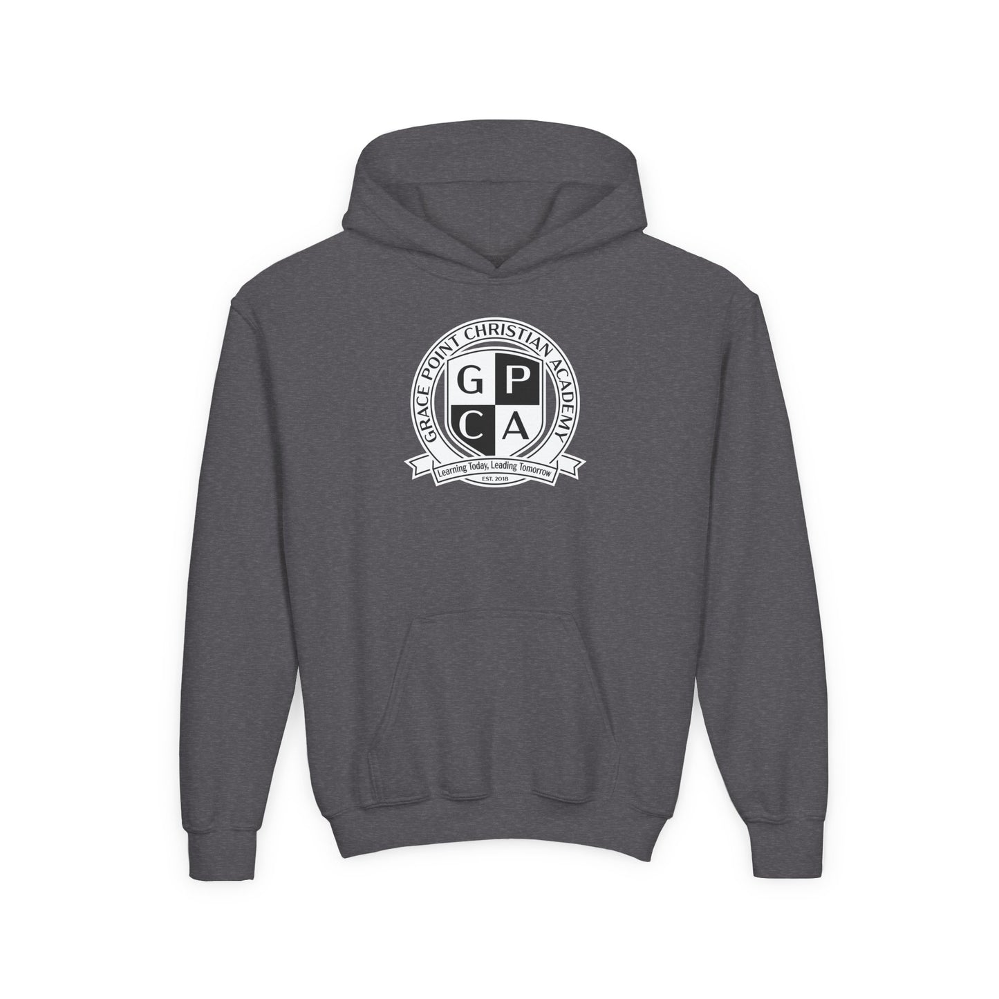YOUTH - Basic Hoodie - Grace Point Christian Academy