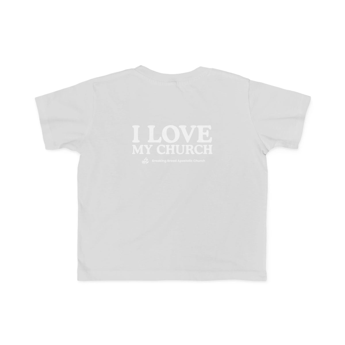 Toddlers - Basic tee - I Love My Church - BBA