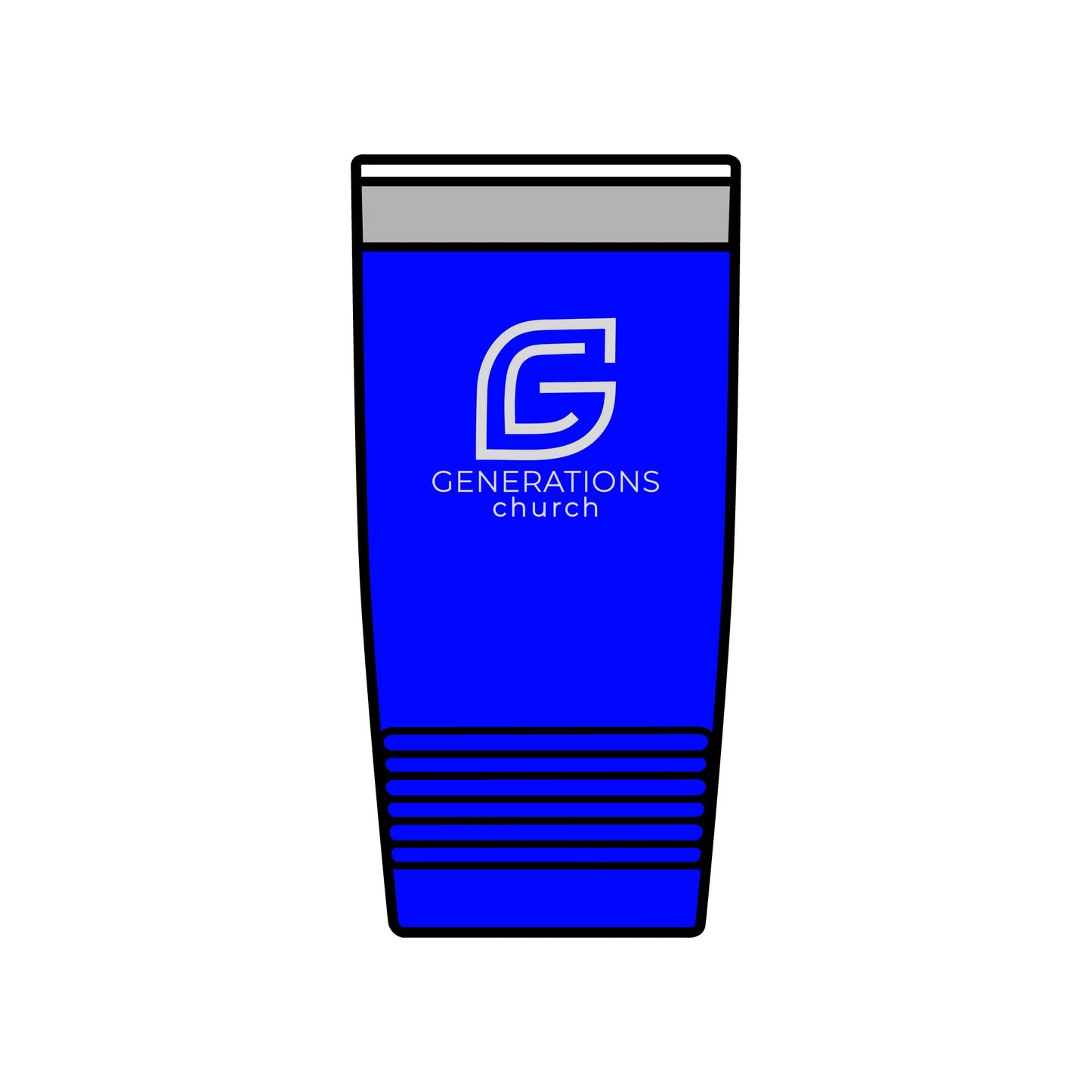 20oz Insulated Tumbler - Generations Church Logo