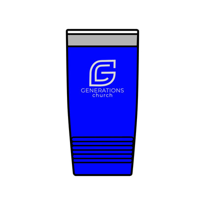 20oz Insulated Tumbler - Generations Church Logo