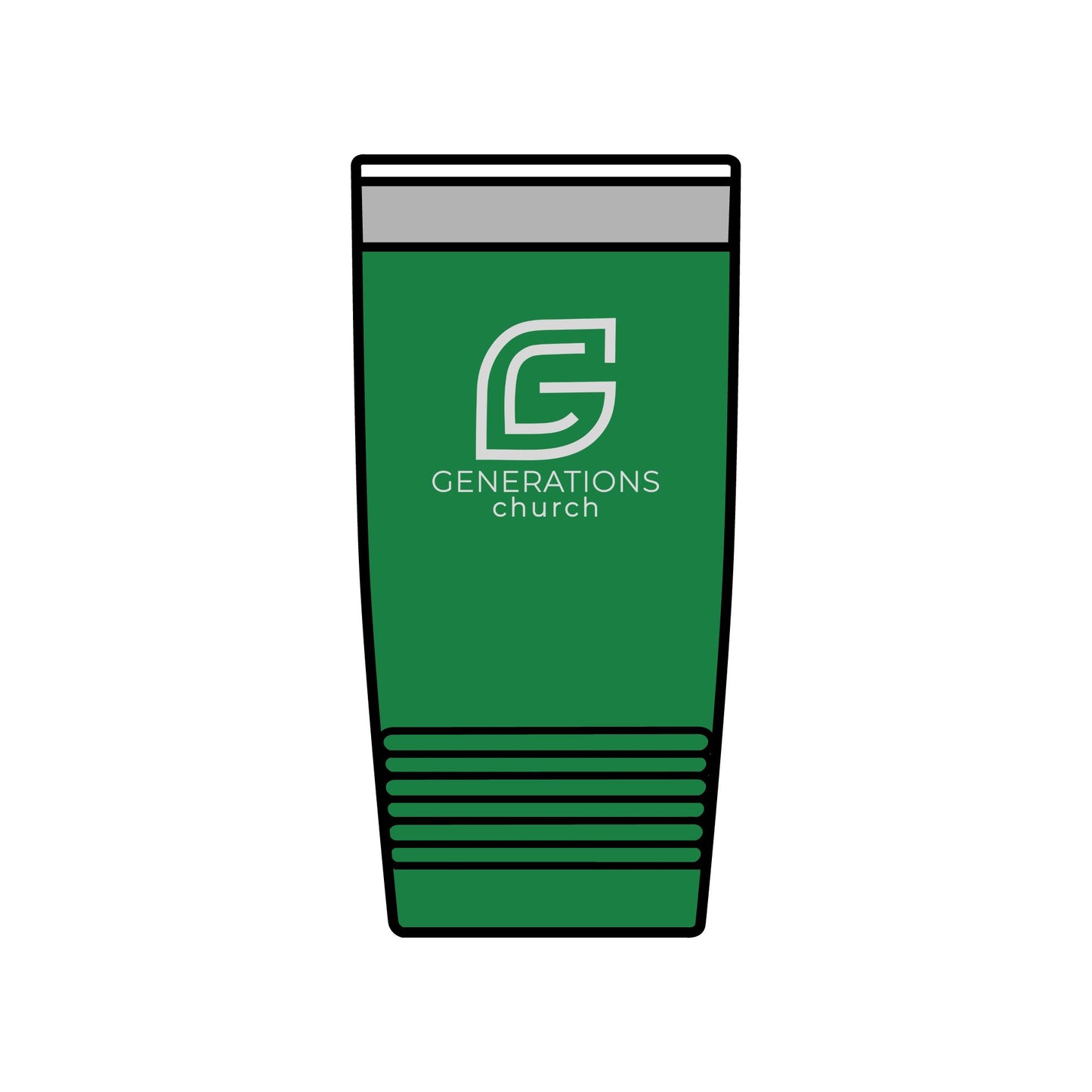 20oz Insulated Tumbler - Generations Church Logo