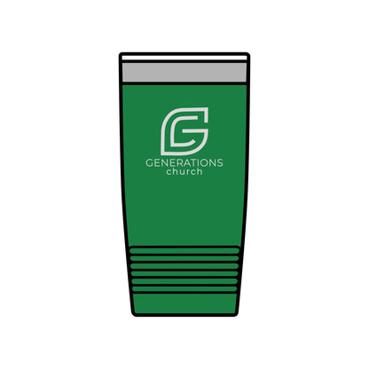 20oz Insulated Tumbler - Generations Church Logo