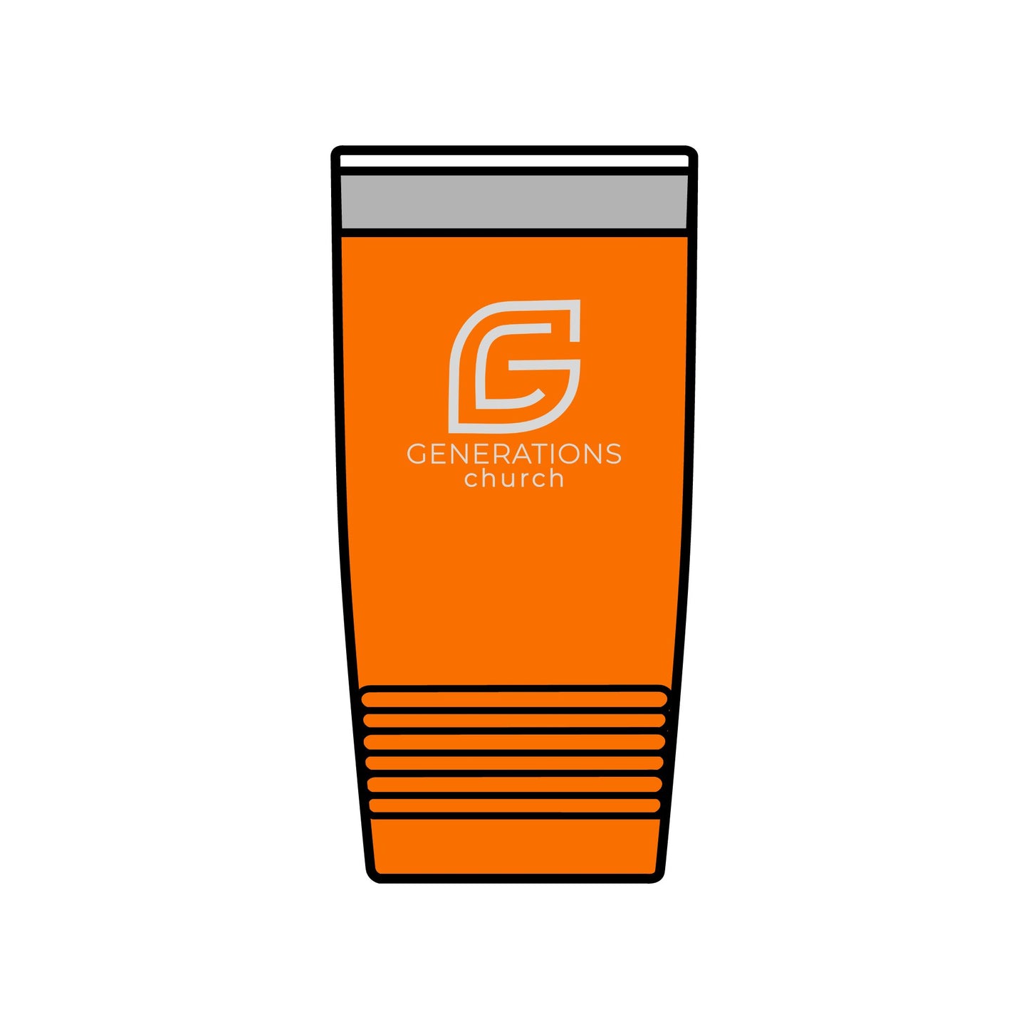 20oz Insulated Tumbler - Generations Church Logo