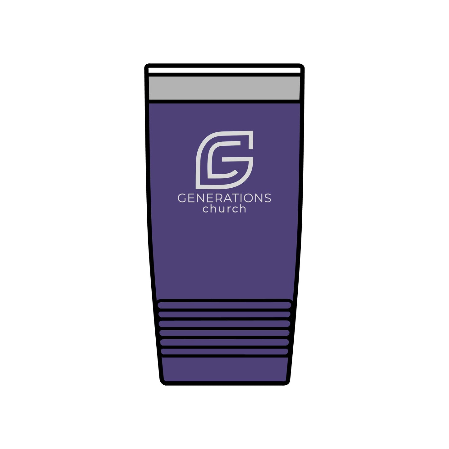20oz Insulated Tumbler - Generations Church Logo
