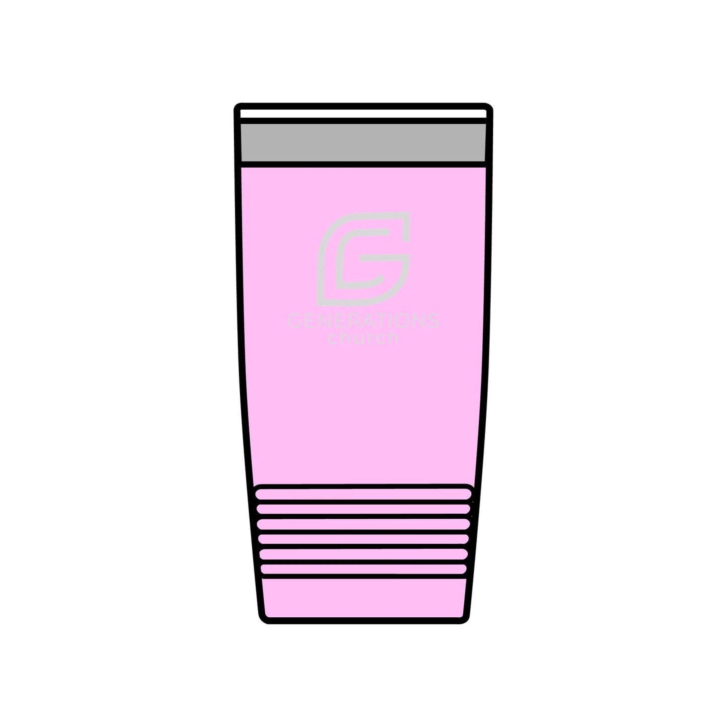 20oz Insulated Tumbler - Generations Church Logo