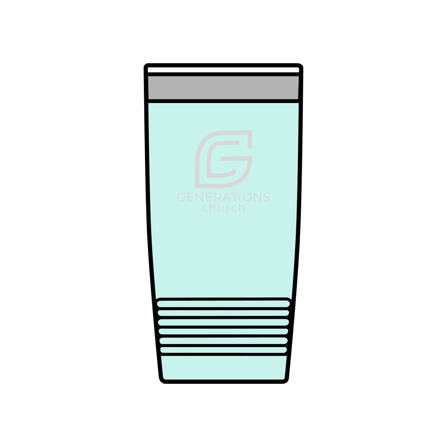 20oz Insulated Tumbler - Generations Church Logo