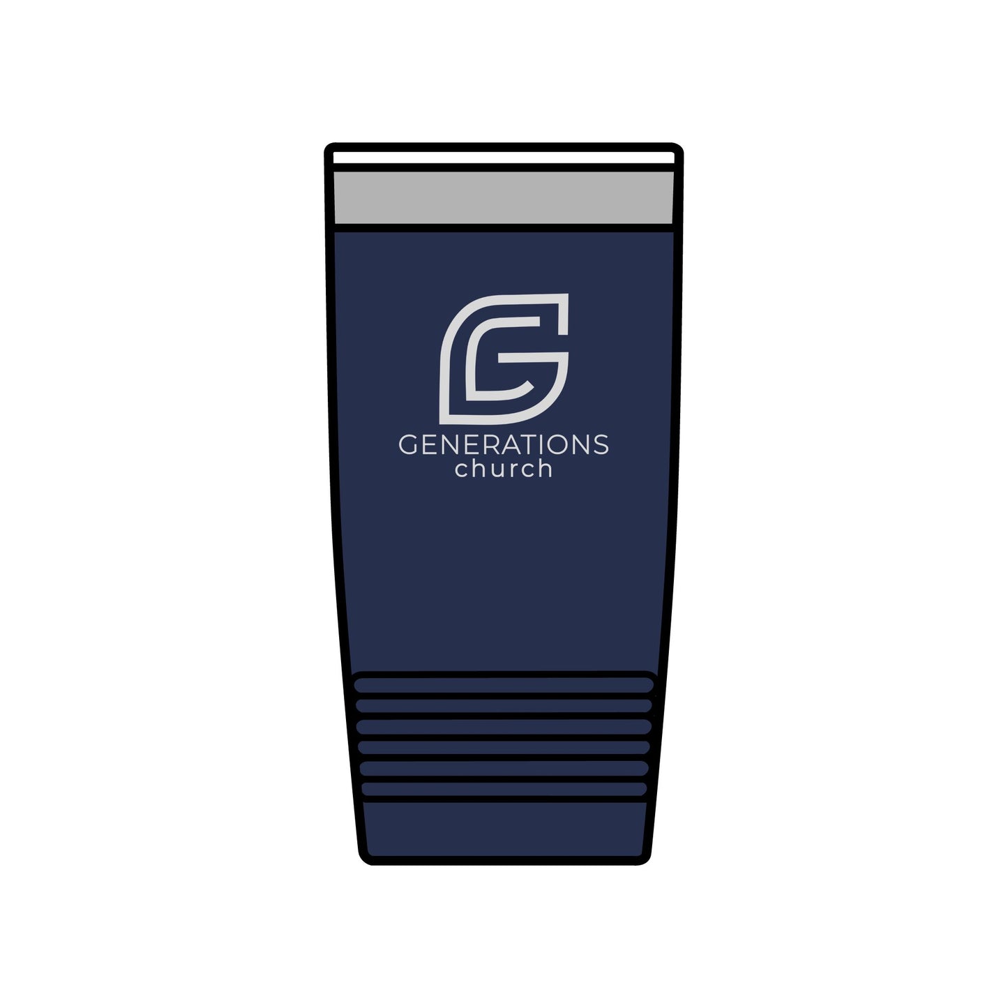 20oz Insulated Tumbler - Generations Church Logo