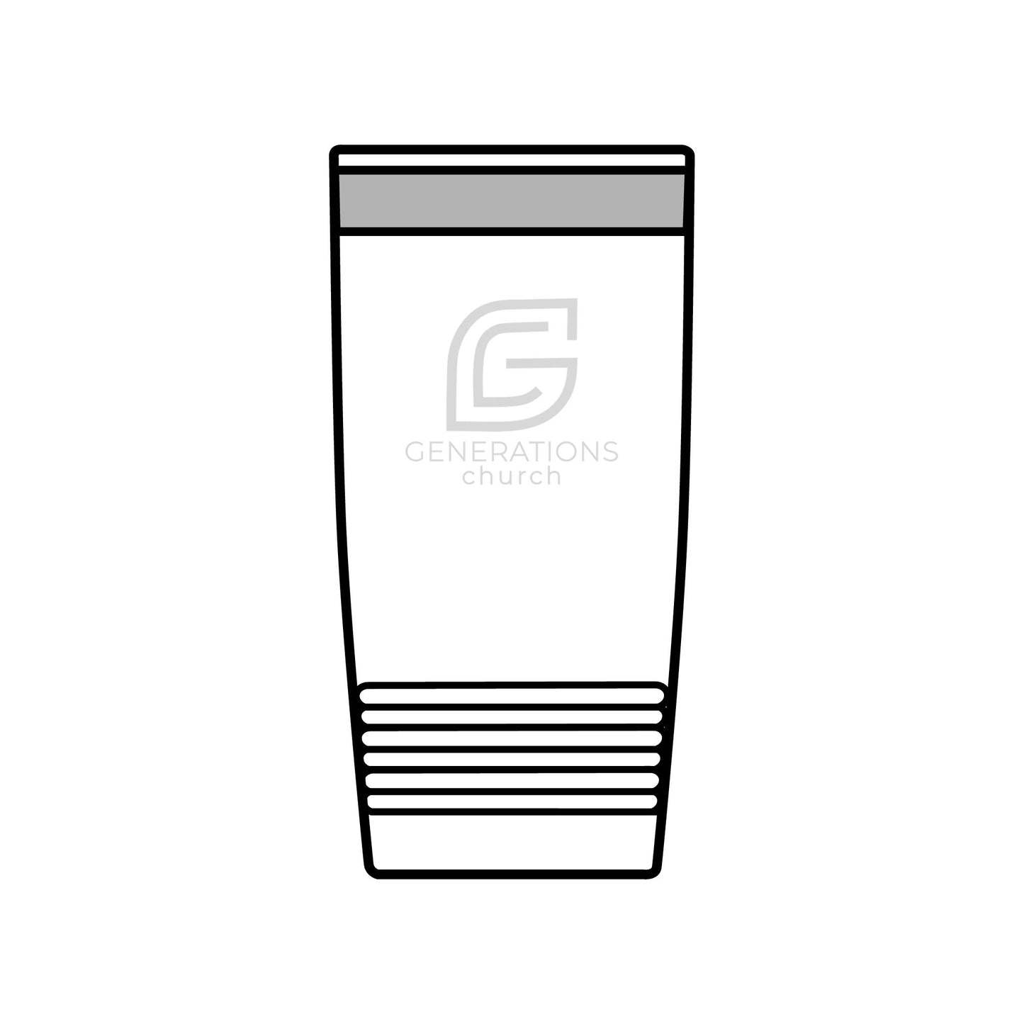 20oz Insulated Tumbler - Generations Church Logo