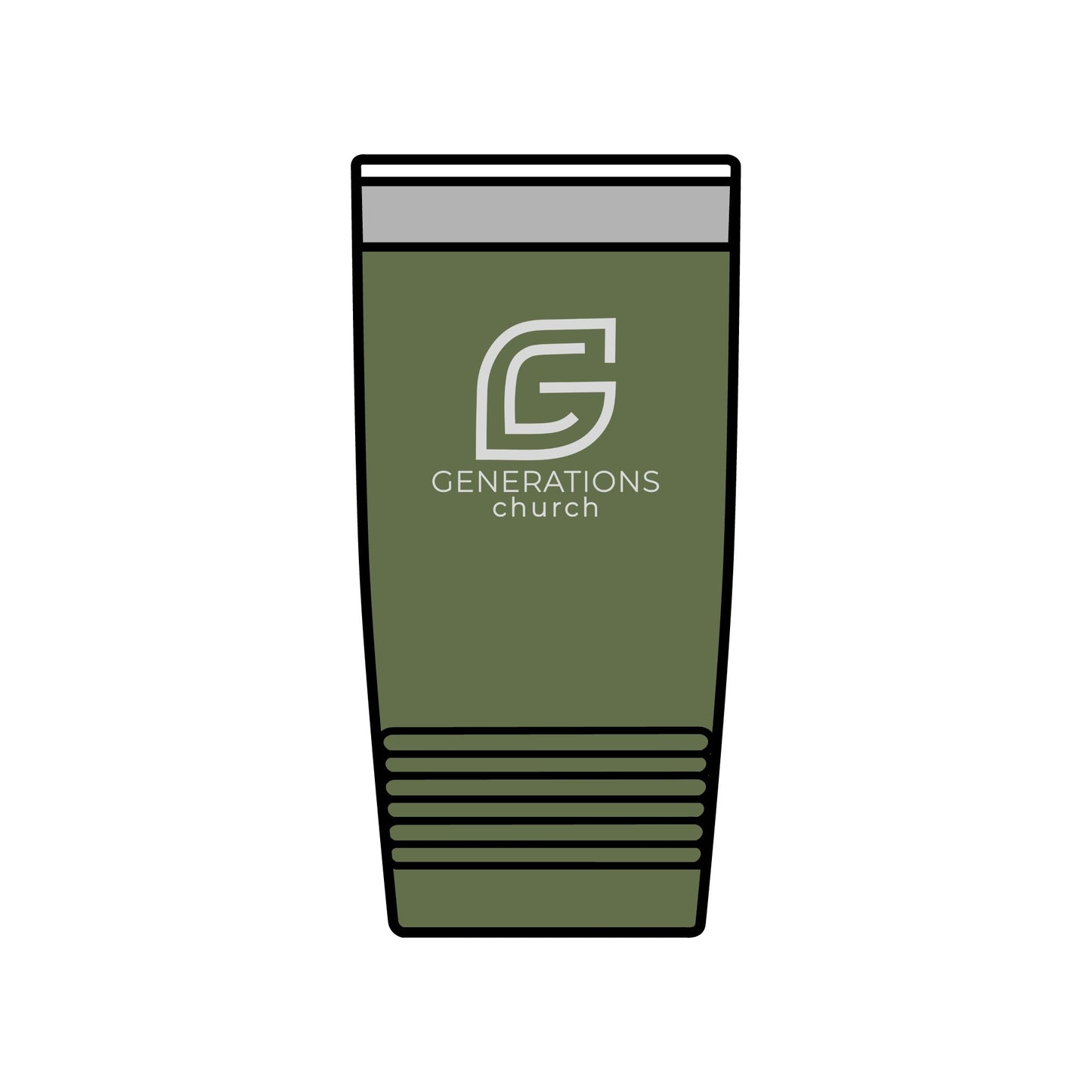 20oz Insulated Tumbler - Generations Church Logo