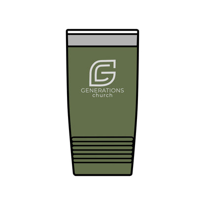 20oz Insulated Tumbler - Generations Church Logo