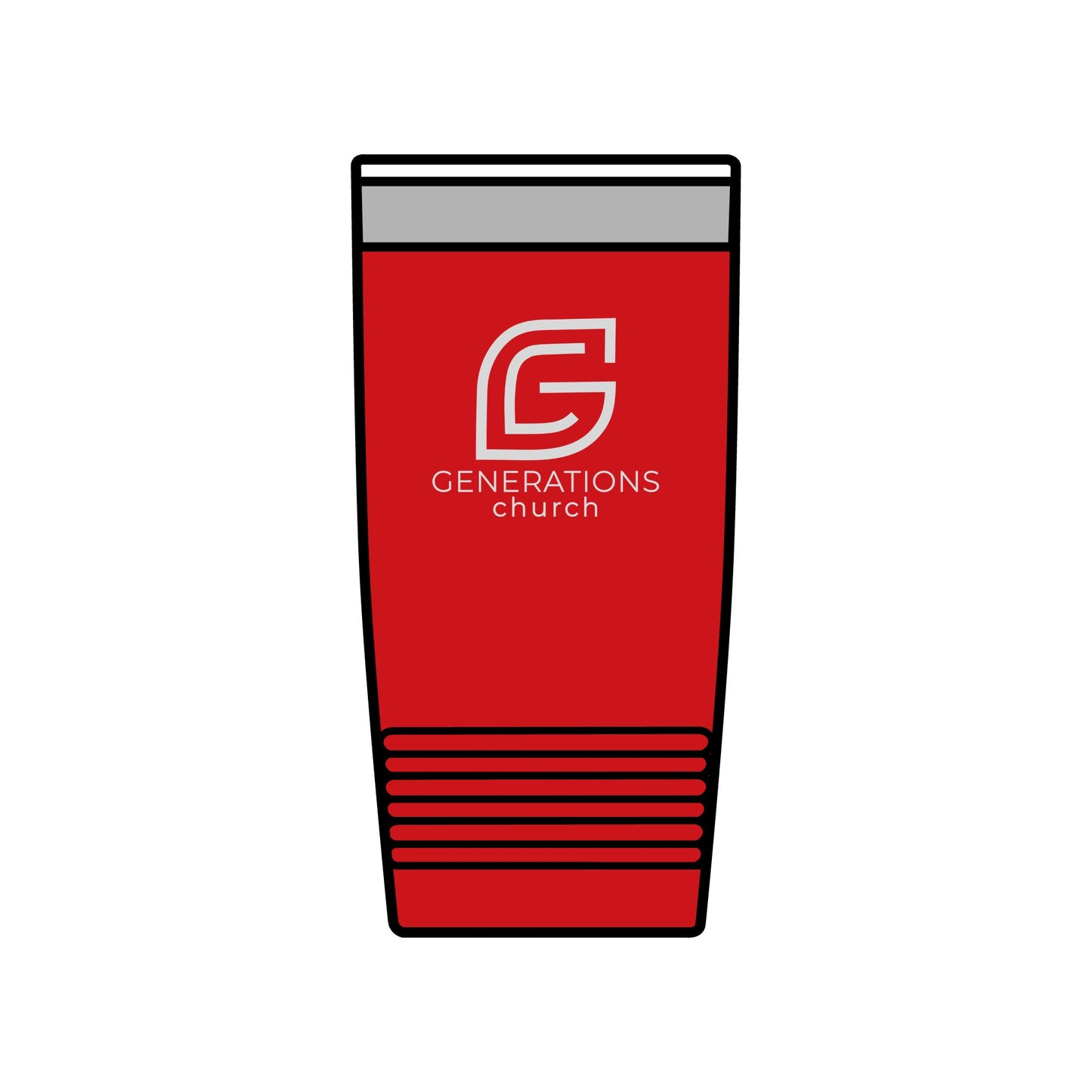 20oz Insulated Tumbler - Generations Church Logo