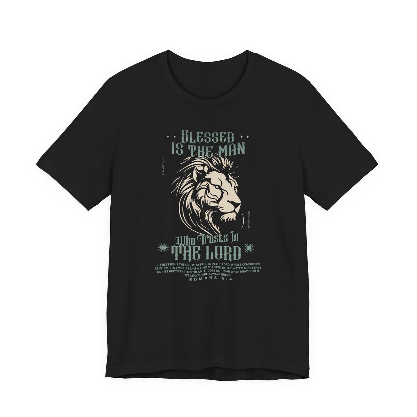 Premium Cotton T-Shirt - Man Up God's Way