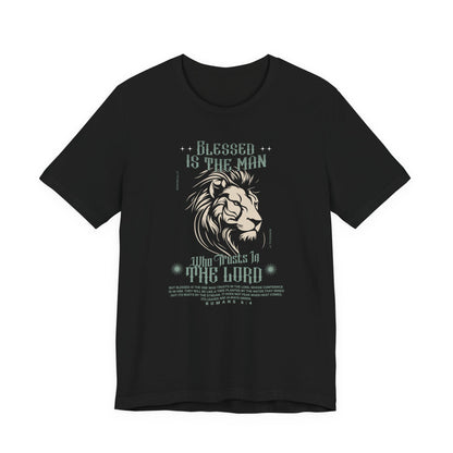 Premium Cotton T-Shirt - Man Up God's Way