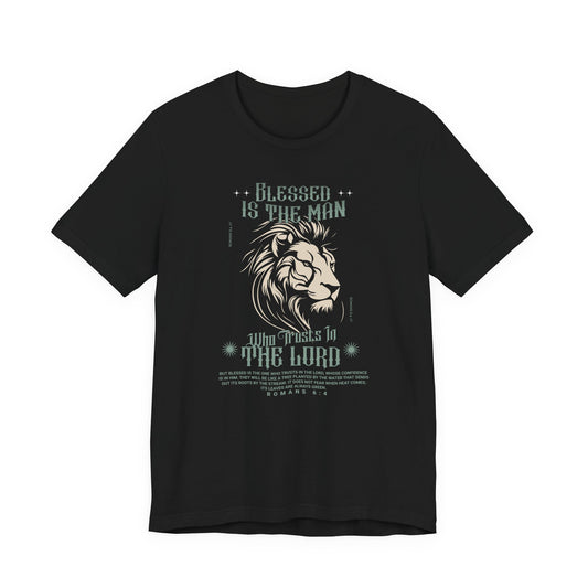 Premium Cotton T-Shirt - Man Up God's Way