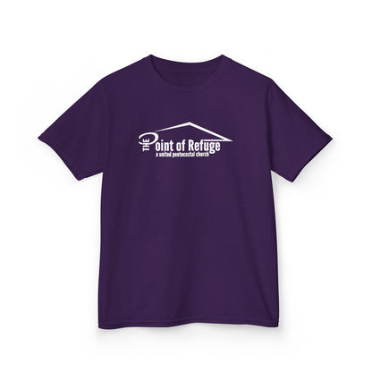 Youth - Basic Tee Point of Refuge Logo  - Refuge Academy