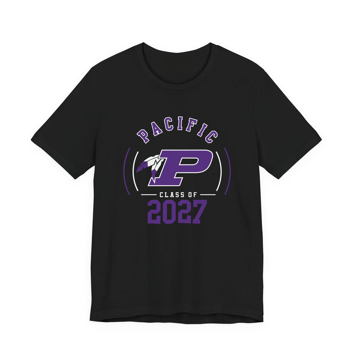Pacific  2027 Graduation Premium Tee - Pacific Indians