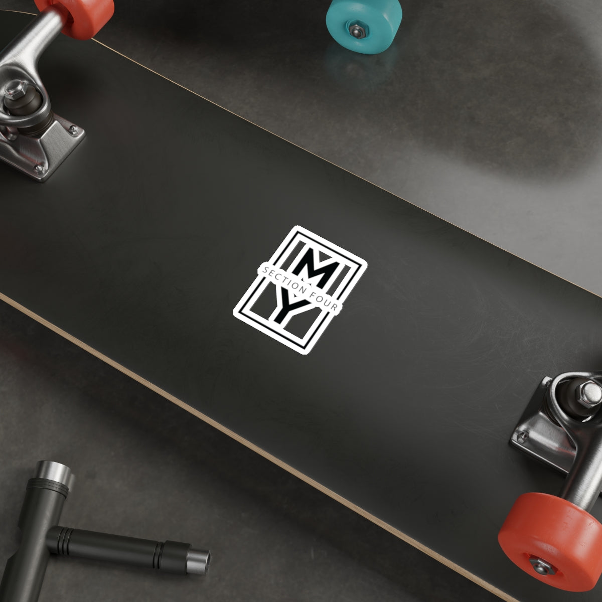 MY Section Four Die-Cut Sticker