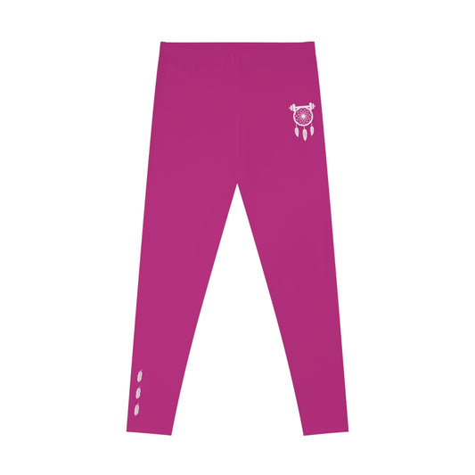 Pink Stretchy Leggings - Body Catcher