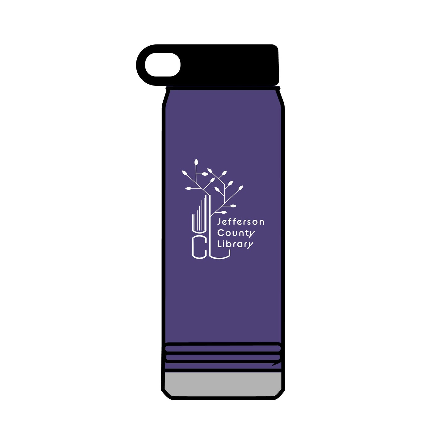 Jefferson County Library Insulated Water Bottle