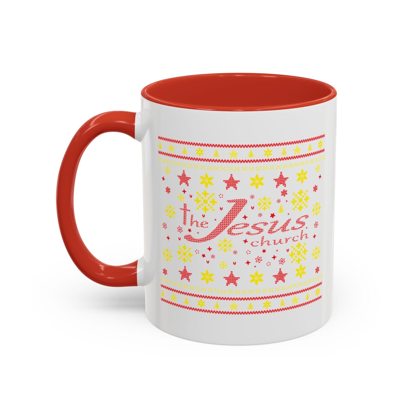 Holiday Accent Coffee Mug - The Jesus Church
