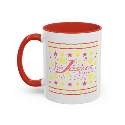 Holiday Accent Coffee Mug - The Jesus Church