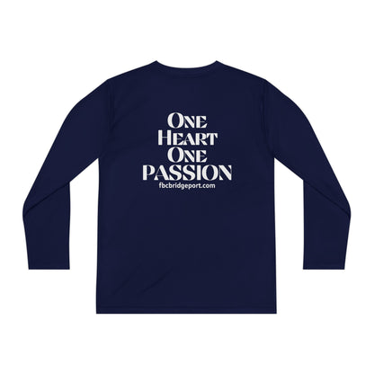 Youth - Basic  Long Sleeve Tee - One Heart One Passion