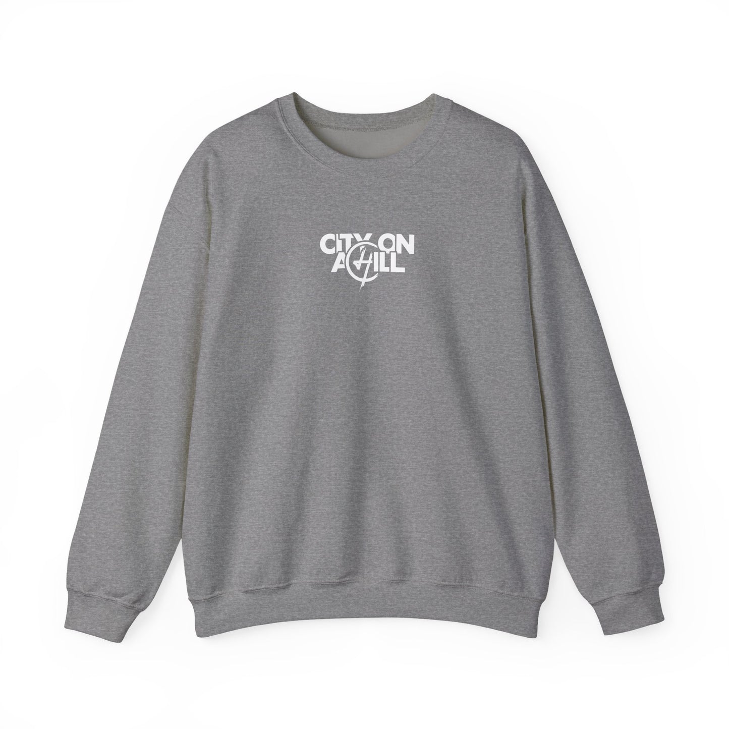 ADULT - Basic Crewneck Pullover Sweatshirt - City on a Hill