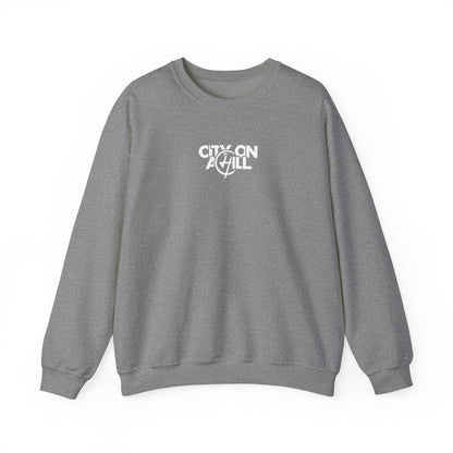 ADULT - Basic Crewneck Pullover Sweatshirt - City on a Hill