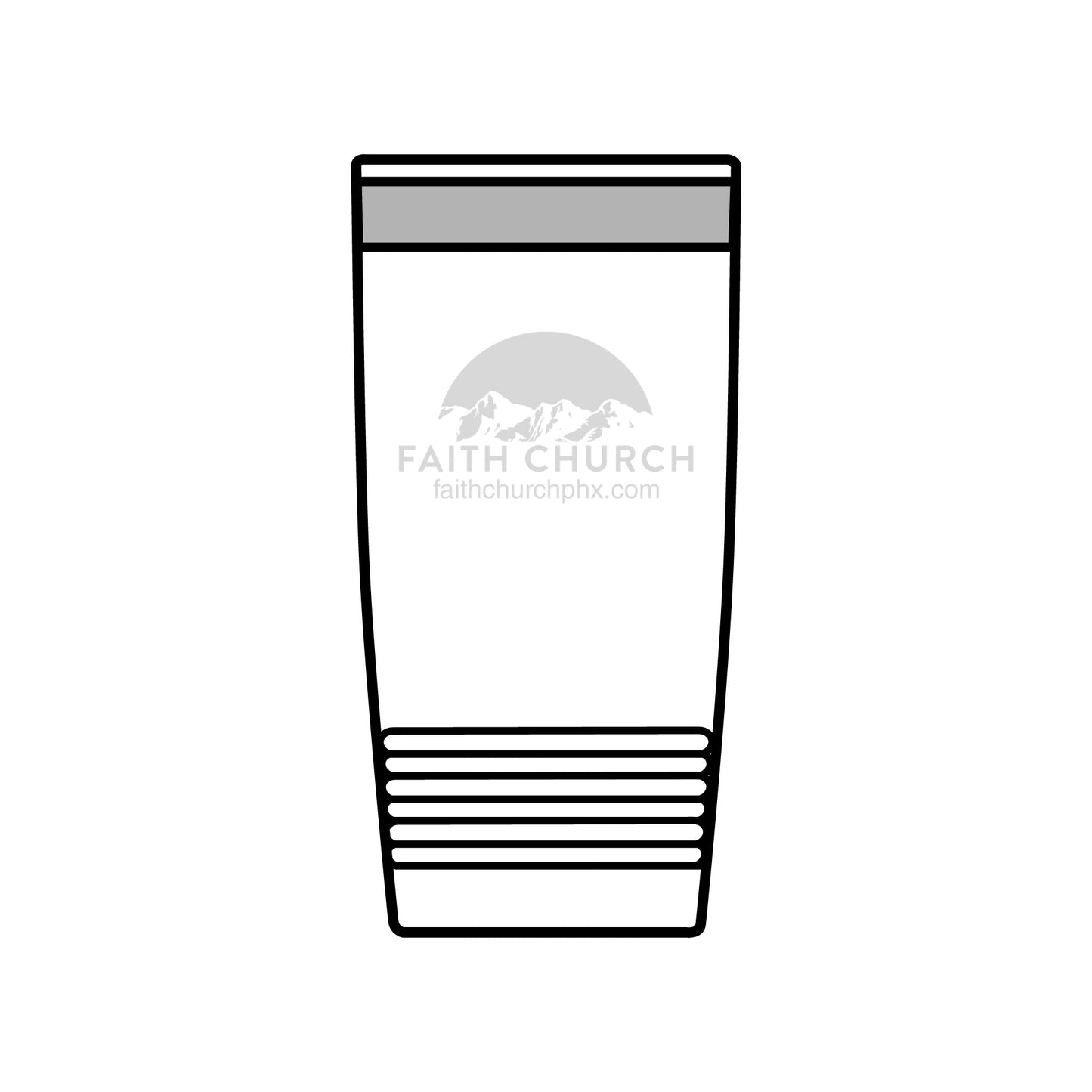 20oz Insulated Tumbler - Faith Church