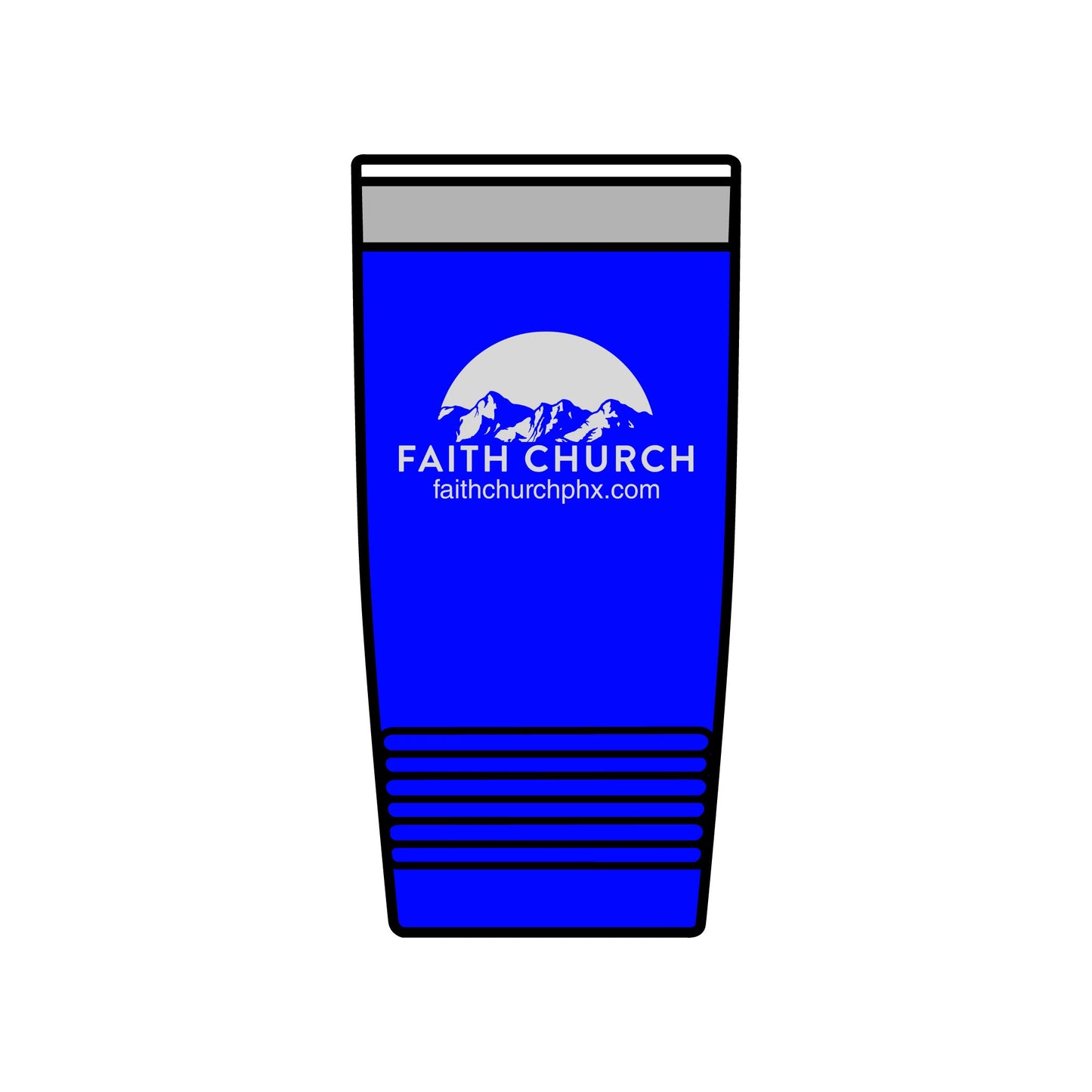 20oz Insulated Tumbler - Faith Church