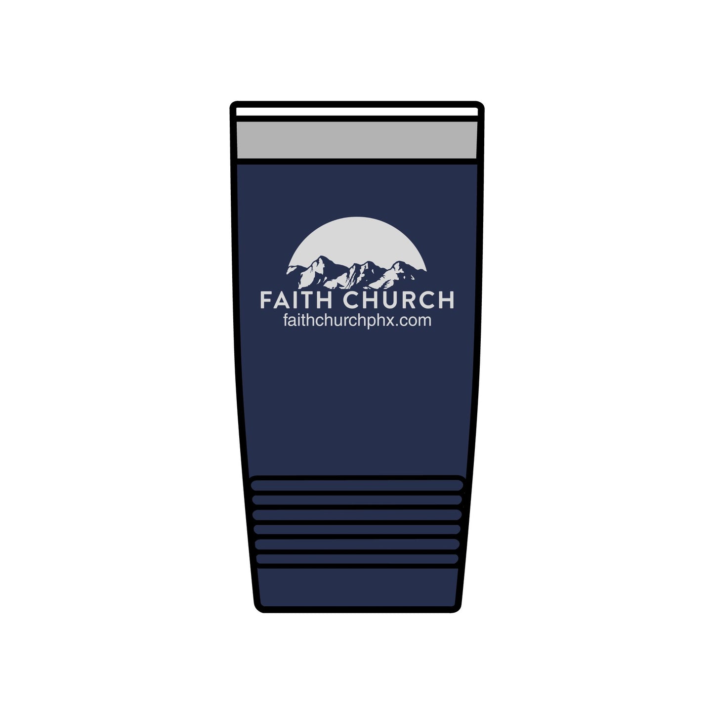 20oz Insulated Tumbler - Faith Church