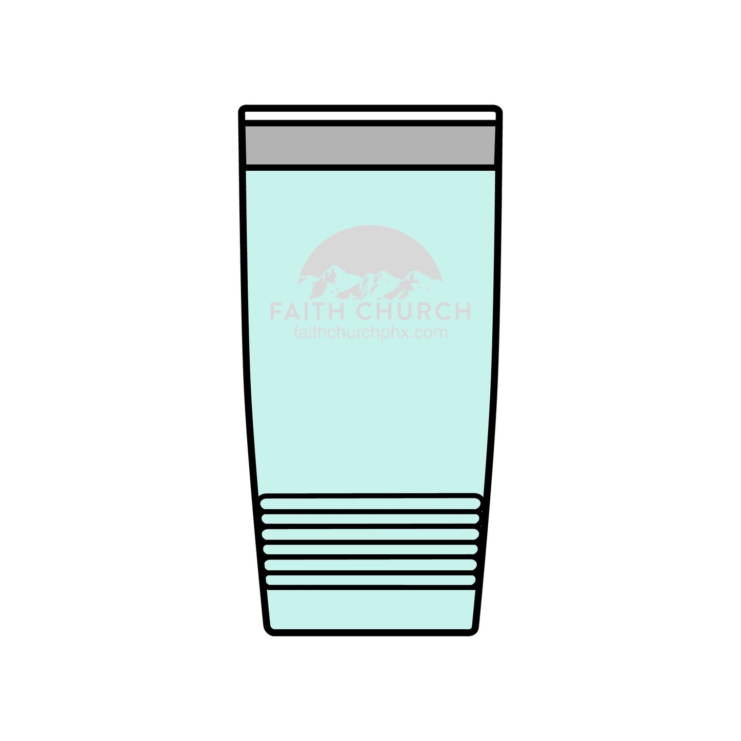 20oz Insulated Tumbler - Faith Church