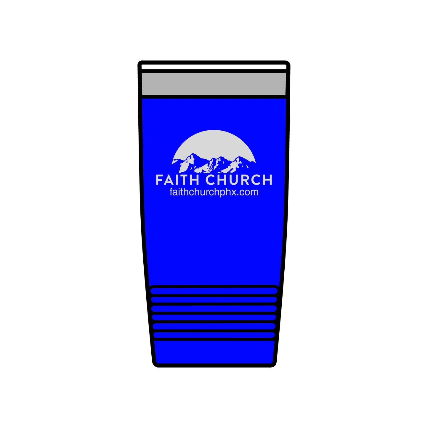 20oz Insulated Tumbler - Faith Church